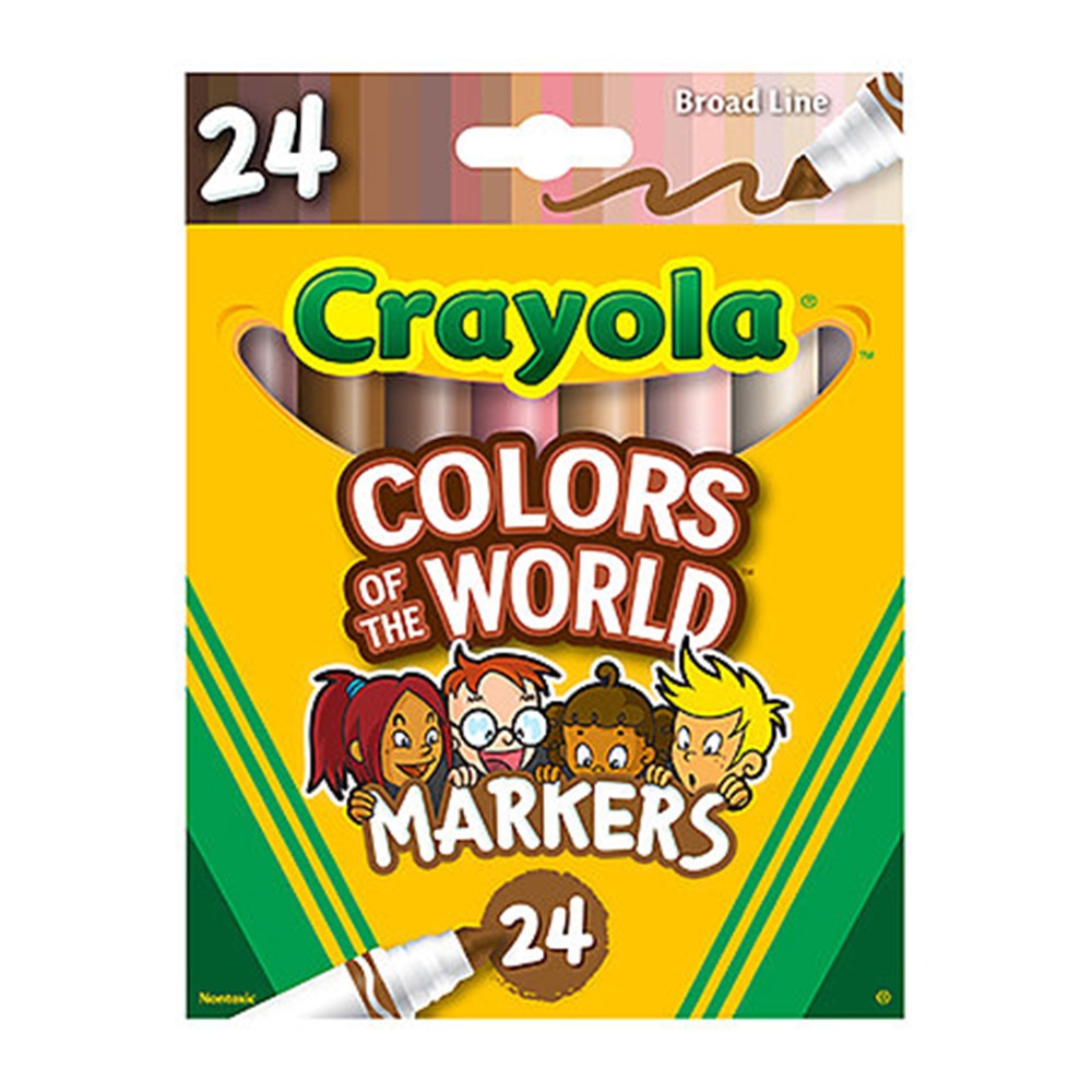 Crayola, Colors of the Word, Marker, 24 Count, Set